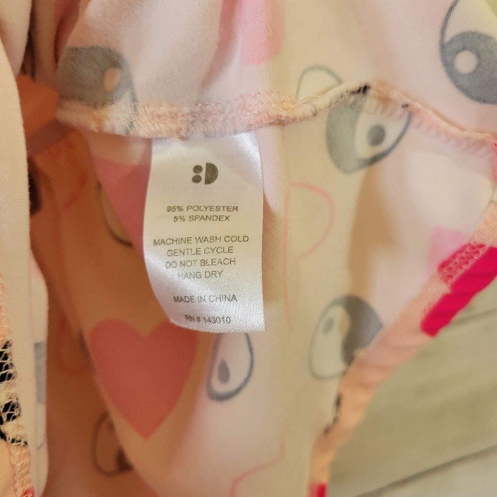 Dot Dot Smile Toddler Kids Dress Pink Hearts Yin Yang Drop Waist Size 2T - Picture 8 of 9